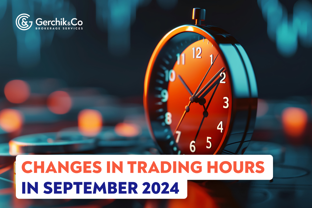 Attention! Changes in Trading Hours in September 2024