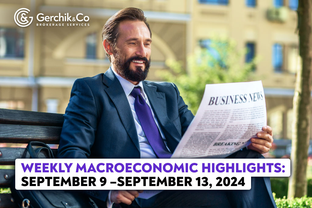 Weekly Macroeconomic Highlights: September 9–September 13, 2024