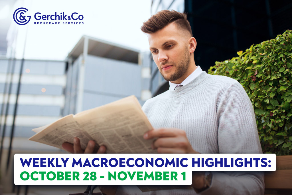 Weekly Macroeconomic Highlights: October 28-November 1