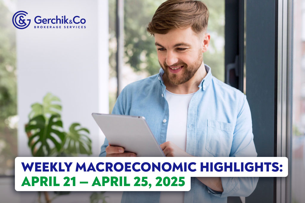 Weekly Macroeconomic Highlights: April 21—April 25